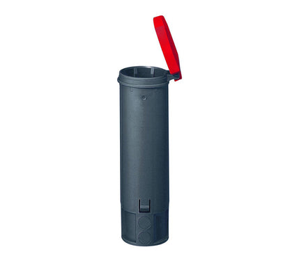 Bodenhülse zum betonieren vor neutralem Hintergrund